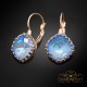 Auskari „Vintage IV (Ocean DeLite)“ ar Swarovski® kristāliem