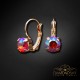 Auskari „Krāšņums II (Light Siam Shimmer)“ ar Swarovski™ kristāliem