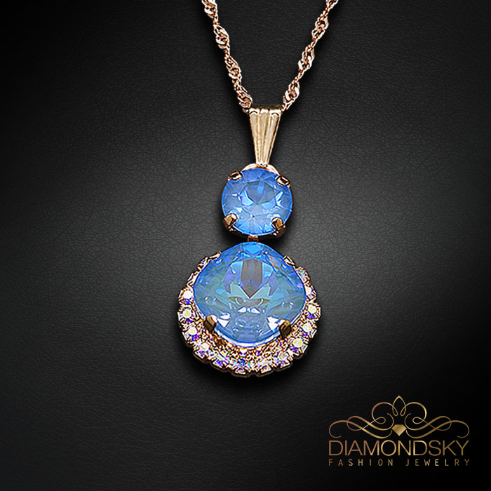 Komplekts sievietēm „Clarice VI (Ocean DeLite)“ ar Swarovski® kristāliem
