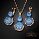 Komplekts sievietēm „Clarice VI (Ocean DeLite)“ ar Swarovski® kristāliem