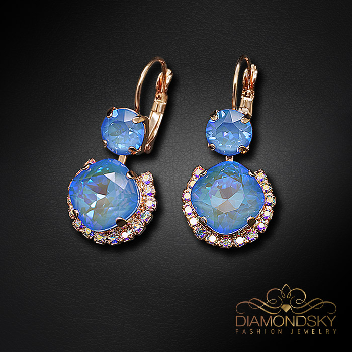 Komplekts sievietēm „Clarice VI (Ocean DeLite)“ ar Swarovski® kristāliem