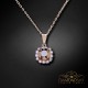 Komplekts sievietēm „Krāšņums II (Rose Gold)“ ar Swarovski® kristāliem