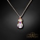 Kulons „Junona IV (Aurora Borealis)“ ar Swarovski™ kristāliem