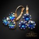 Auskari „Kristāla Lēdija II (Bermuda Blue)“ ar Swarovski™ kristāliem
