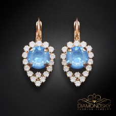Auskari „Dīva (Ocean DeLite)“ ar Swarovski™ kristāliem