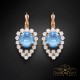 Auskari „Dīva (Ocean DeLite)“ ar Swarovski™ kristāliem