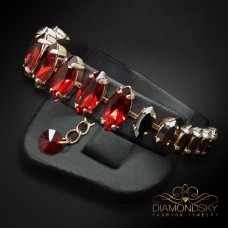 Aproce „Ornella“ ar Swarovski™ kristāliem