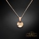Kulons „Juno (Rose Gold)“ ar Swarovski® kristāliem