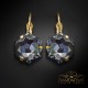Auskari „Fantāzija (Silver Night)“ ar Swarovski™ kristāliem