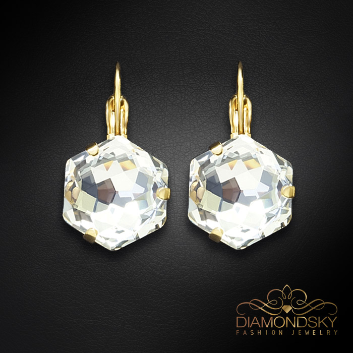 Auskari „Fantāzija“ ar Swarovski™ kristāliem