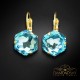 Auskari „Fantāzija (Aquamarine)“ ar Swarovski™ kristāliem