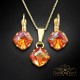 Komplekts „Mistika (Astral Pink)“ ar Swarovski™ kristāliem
