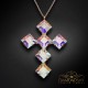 Kulons „Uni (Aurora Borealis)“ ar Swarovski® kristāliem
