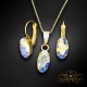 Komplekts sievietēm „Enigma (Aurora Borealis)“ ar Swarovski® kristāliem