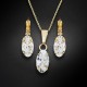 Komplekts sievietēm „Enigma“ ar Swarovski® kristāliem