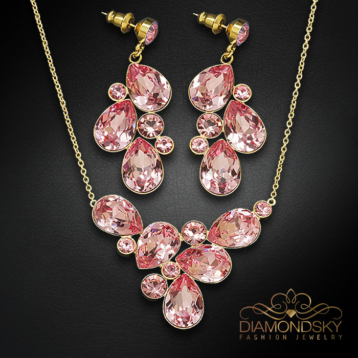 Komplekts „Fillori Burvība (Light Rose)“ ar Preciosa™ kristāliem