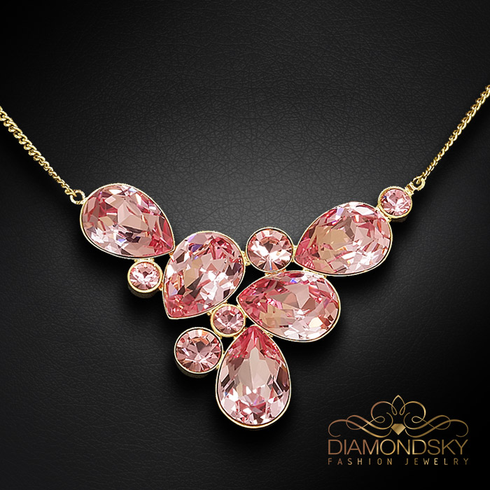 Kulons „Fillory Magic (Light Rose)“ ar Preciosa® kristāliem