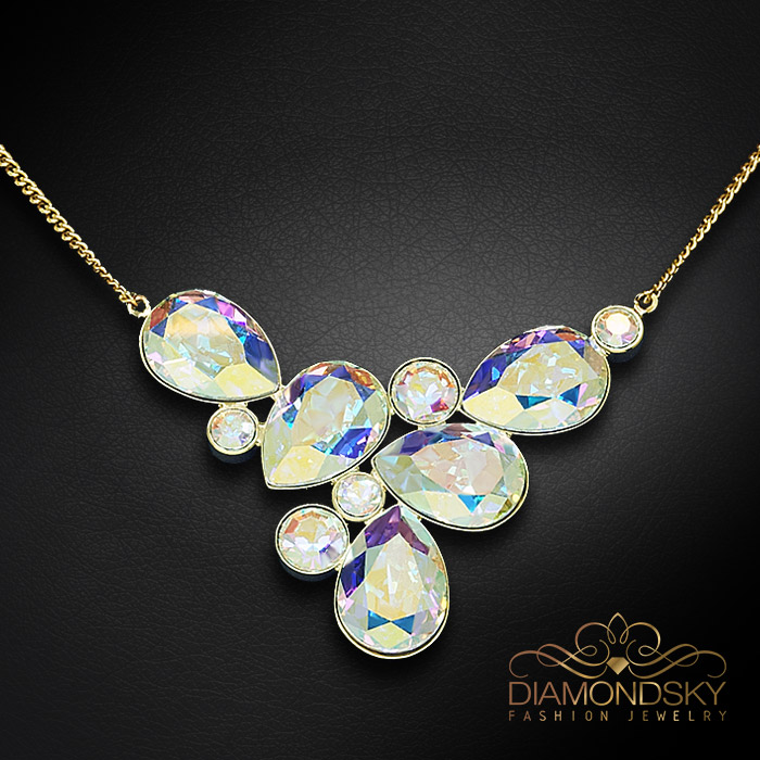 Kulons „Fillory Magic (Aurora Borealis)“ ar Preciosa® kristāliem
