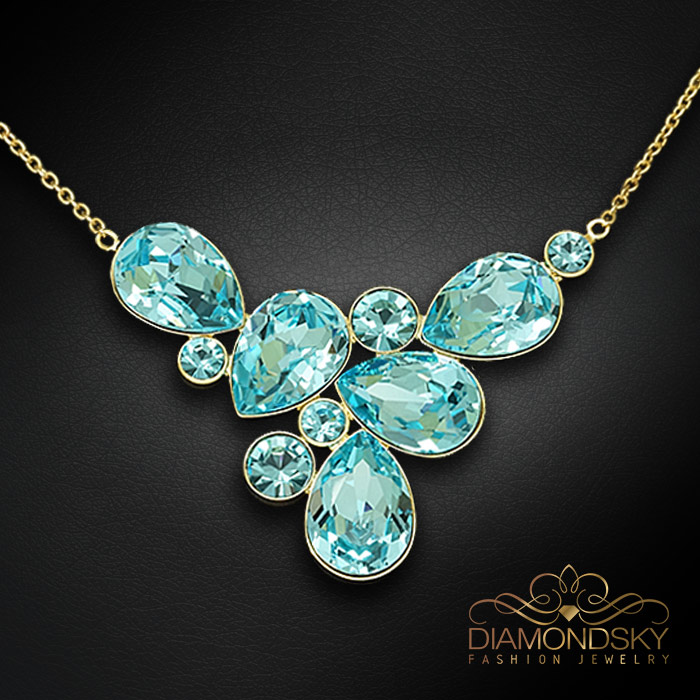 Kulons „Fillory Magic (Aqua Bohemica)“ ar Preciosa® kristāliem
