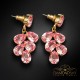 Auskari „Amber II (Light Rose)“ ar Preciosa® kristāliem