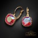 Komplekts sievietēm „Vintage V (Light Siam Shimmer)“ ar Swarovski® kristāliem