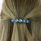 Matu sprādze „Apžilbinošs Mirdzums (Aquamarine)“ ar Swarovski™ kristāliem