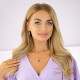 Sudraba komplekts „Kristāla Lāse (Tanzanite)“ ar Preciosa™ kristāliem