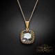 Komplekts sievietēm „Vintage V (Light Chrome)“ ar Swarovski® kristāliem