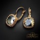 Komplekts sievietēm „Vintage V (Light Chrome)“ ar Swarovski® kristāliem