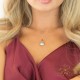 Komplekts sievietēm „Vintage V (Light Chrome)“ ar Swarovski® kristāliem