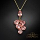 Kulons „Amber II (Light Rose)“ ar Preciosa® kristāliem