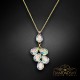 Kulons „Amber II (Aurora Borealis)“ ar Preciosa® kristāliem