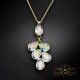 Kulons „Amber II (Aurora Borealis)“ ar Preciosa® kristāliem