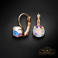Auskari „Krāšņums II (Aurora Borealis)“ ar Swarovski® kristāliem