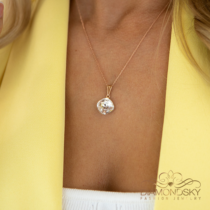 Komplekts sievietēm „Žilbinošais Mirdzums V“ ar Swarovski® kristāliem
