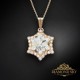 Kulons „Snowflake“ ar Swarovski® kristāliem