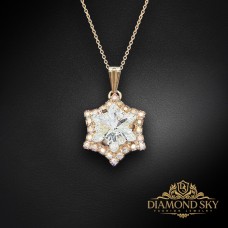 Kulons „Snowflake“ ar Swarovski® kristāliem