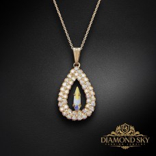 Kulons „Atlantis (Aurora Borealis)“ ar Swarovski™ kristāliem