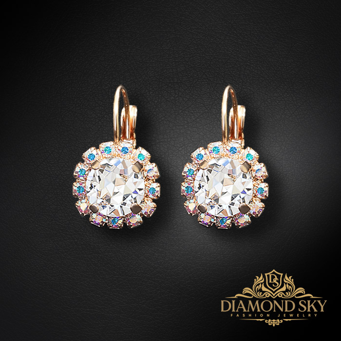Auskari „Krāšņums II“ ar Swarovski® kristāliem