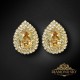 Auskari „Jasmīns (Golden Shadow)“ ar Swarovski™ kristāliem