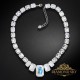 Kāzu kaklarota „Modern (Aurora Borealis)“ ar Swarovski™ kristāliem
