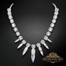 Kāzu kaklarota „Atlantis“ ar Swarovski™ kristāliem