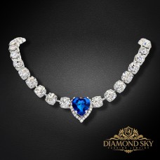 Kāzu kaklarota „Svētais Valentīns II“ ar Swarovski™ kristāliem