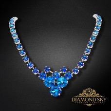 Kāzu kaklarota „Bohēma“ ar Swarovski™ kristāliem