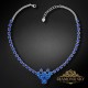 Kāzu kaklarota „Bohēma“ ar Swarovski™ kristāliem