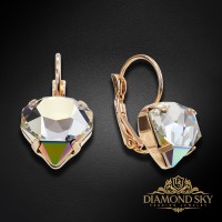 Auskari „Lūcija (VItrail Medium)“ ar Swarovski® kristāliem