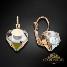 Auskari „Lūcija (VItrail Medium)“ ar Swarovski® kristāliem