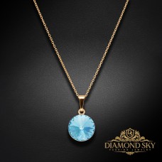Kulons „Clarice II (Aquamarine)“ ar Swarovski® kristāliem