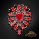 Broša „Atlants“ ar Swarovski™ kristāliem