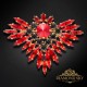 Broša „Fēnikss“ ar Swarovski™ kristāliem